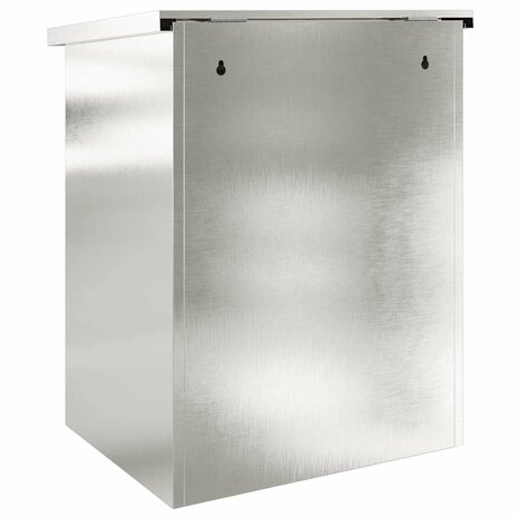 Pakketbrievenbus Zilver 47,5 x 38 x 59 cm Roestvrij staal 7