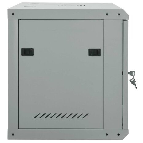 Netwerkkast met opslag Grijs 60 x 45 x 50 cm Staal 4