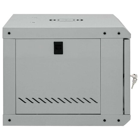 Netwerkkast met opslag Grijs 53 x 45 x 30 cm Staal 4