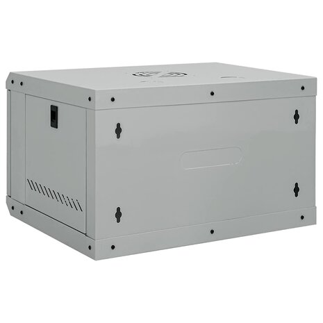 Netwerkkast met opslag Grijs 53 x 45 x 30 cm Staal 5