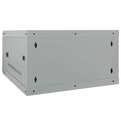 Netwerkkast met opslag Grijs 53 x 60 x 30 cm Staal 5
