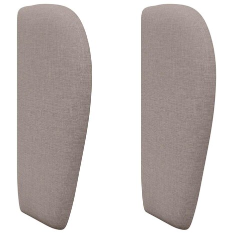 Hoofdbord oor Taupe 40 x 23 x 6 cm Stof 2