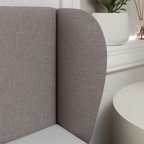 Hoofdbord oor Taupe 40 x 23 x 6 cm Stof 4