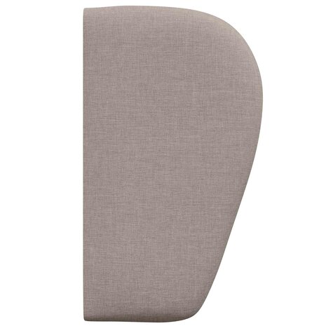 Hoofdbord oor Taupe 40 x 23 x 6 cm Stof 7