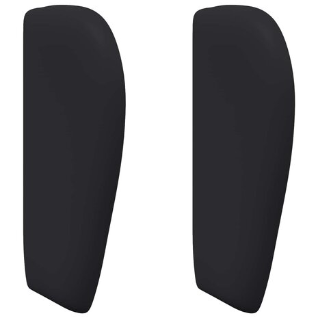 Hoofdbord oor Zwart 40 x 23 x 6 cm PVC 2