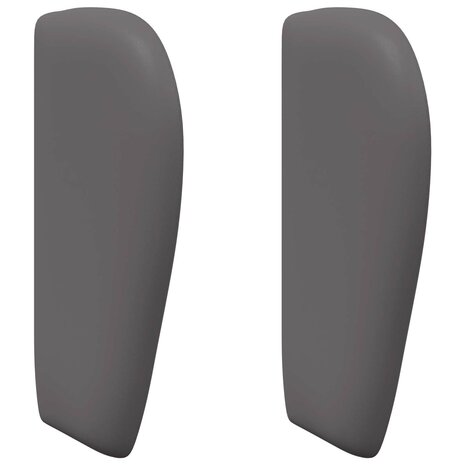 Hoofdbord oor Dim Grijs 40 x 23 x 6 cm PVC 2