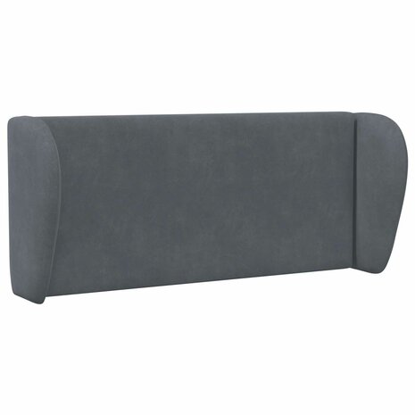 Hoofdbord oor Dim Grijs 40 x 23 x 6 cm Fluweel 3