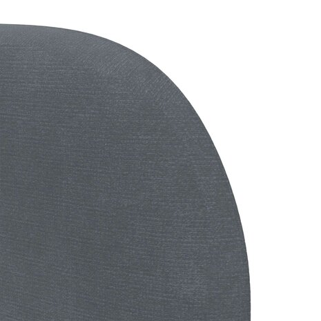 Hoofdbord oor Dim Grijs 40 x 23 x 6 cm Fluweel 9