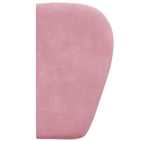 Hoofdbord oor Roze 40 x 23 x 6 cm Fluweel 7