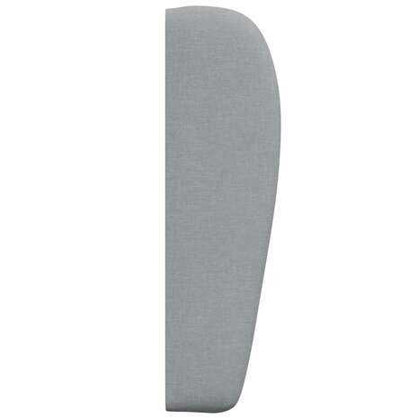 Hoofdbord oor Lichtgrijs 80 x 23 x 6 cm Stof 7