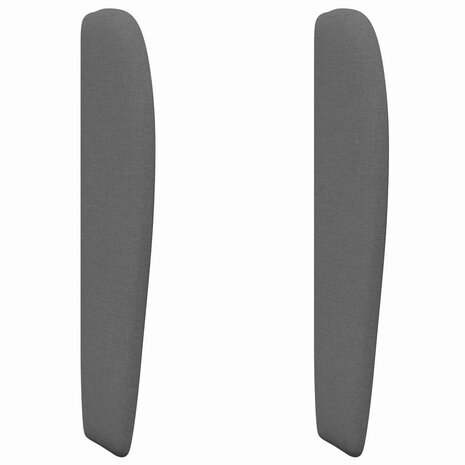 Hoofdbord oor Dim Grijs 80 x 23 x 6 cm Stof 2