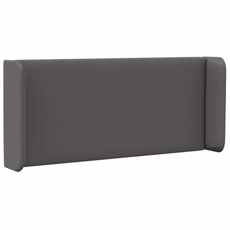 Hoofdbord oor 2 pcs Grijs 40 x 16 x 5 cm Multiplex en Kunstleer 3