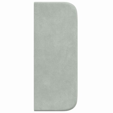 Hoofdbord oor Lichtgrijs 40,5 x 40,5 x 4 cm Fluweel 7