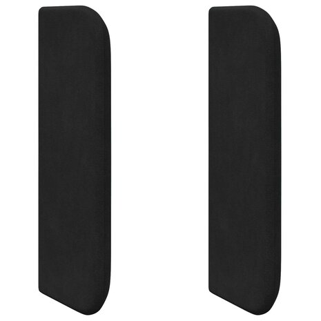 Hoofdbord oor Zwart 40,5 x 40,5 x 4 cm Fluweel 2