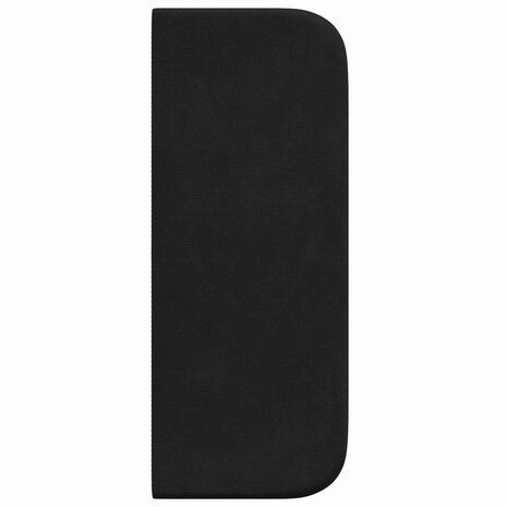 Hoofdbord oor Zwart 40,5 x 40,5 x 4 cm Fluweel 7