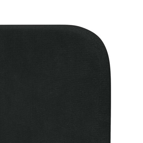 Hoofdbord oor Zwart 40,5 x 40,5 x 4 cm Fluweel 9