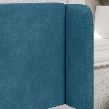 Hoofdbord oor Blauw 40,5 x 40,5 x 4 cm Fluweel 4