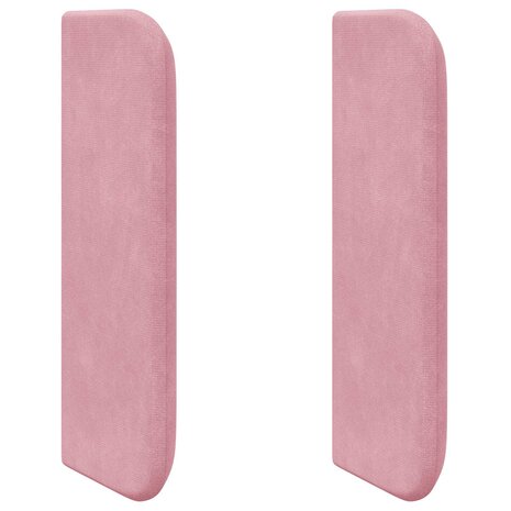 Hoofdbord oor Roze 40,5 x 40,5 x 4 cm Fluweel 2