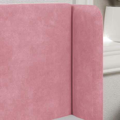 Hoofdbord oor Roze 40,5 x 40,5 x 4 cm Fluweel 4