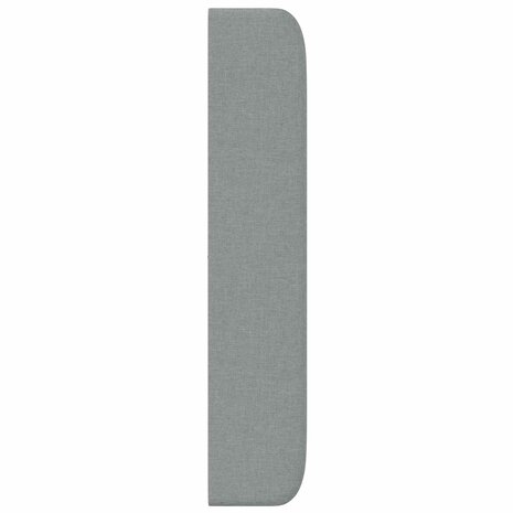 Hoofdbord oor Lichtgrijs 80 x 16 x 4 cm Stof 7