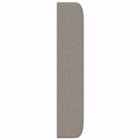 Hoofdbord oor Taupe 80 x 16 x 4 cm Stof 7