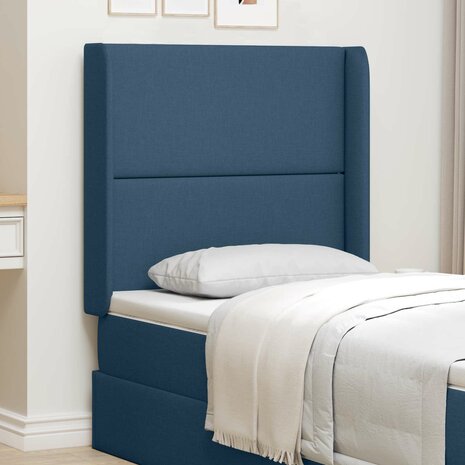 Hoofdbord oor Blauw 80 x 16 x 4 cm Stof 1