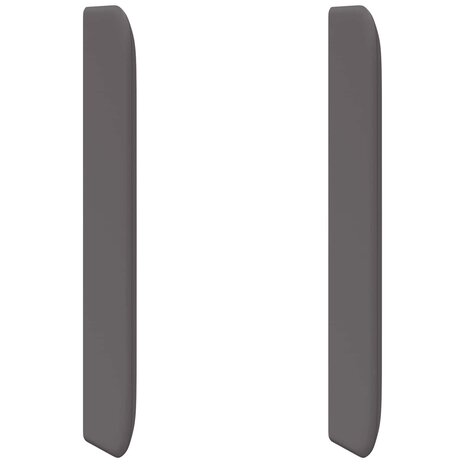 Hoofdbord oor Grijs 80 x 16 x 4 cm PVC 2