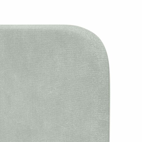 Hoofdbord oor Lichtgrijs 80 x 16 x 4 cm Fluweel 9