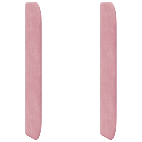 Hoofdbord oor Roze 80 x 16 x 4 cm Fluweel 2