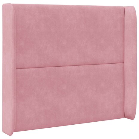 Hoofdbord oor Roze 80 x 16 x 4 cm Fluweel 3