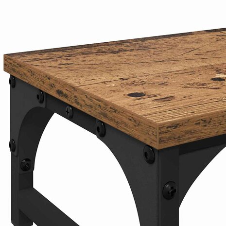 MonitorstandaardOud Hout 85 x 23 x 15,5 cm Bewerkt hout 8