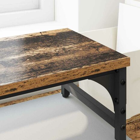 MonitorstandaardOud Hout 105 x 23 x 15,5 cm Bewerkt hout 4