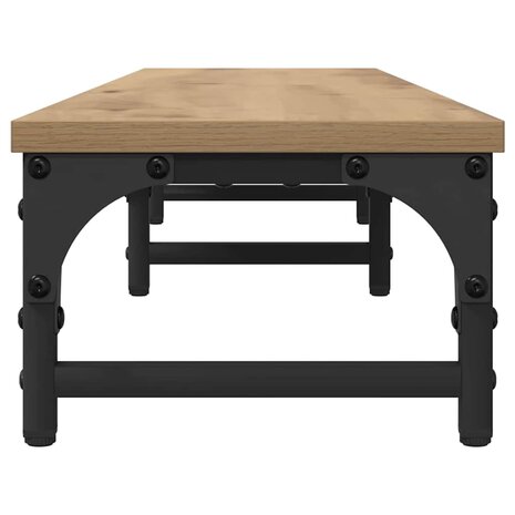 MonitorstandaardArtisan Eiken 105 x 23 x 15,5 cm Bewerkt hout 6