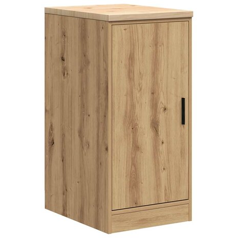 Garagekasten 2 st bewerkt hout ambachtelijk eikenhout 6
