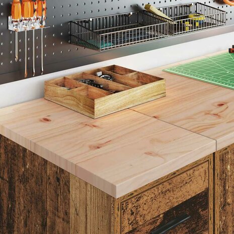 Garagekast 30x51x85 cm massief grenenhout oud hout 3