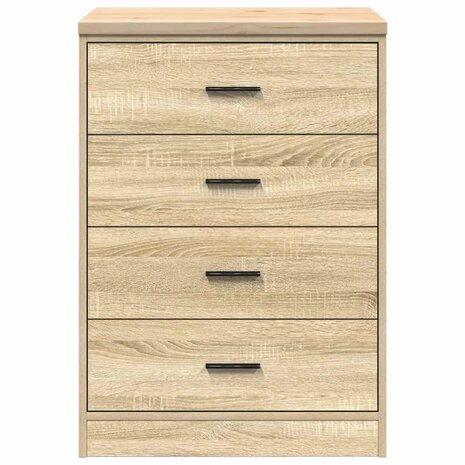 Garagekast 60x51x85 cm massief grenenhout sonoma eikenkleurig 6