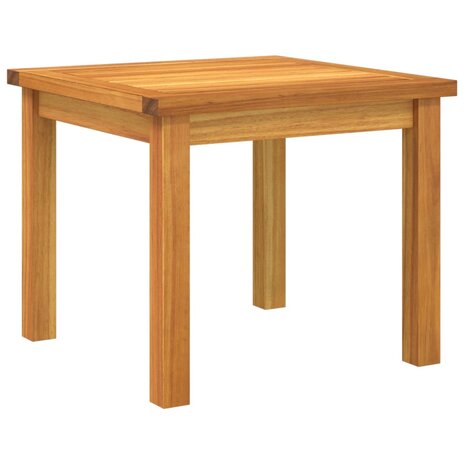 3-delige Bistroset poly rattan en acaciahout zwart 5