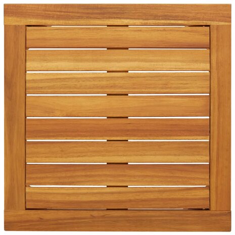 3-delige Bistroset poly rattan en acaciahout grijs 6