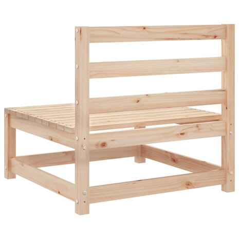 Tuinbank zonder armleuningen 70x70x67 cm massief grenenhout 6
