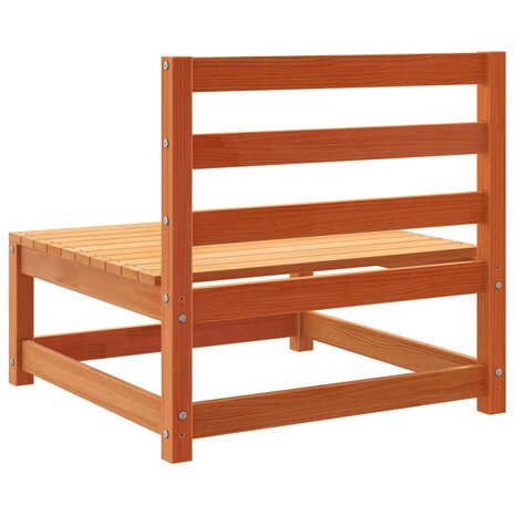 Tuinbank zonder armleuningen 70x70x67 cm grenenhout wasbruin 6
