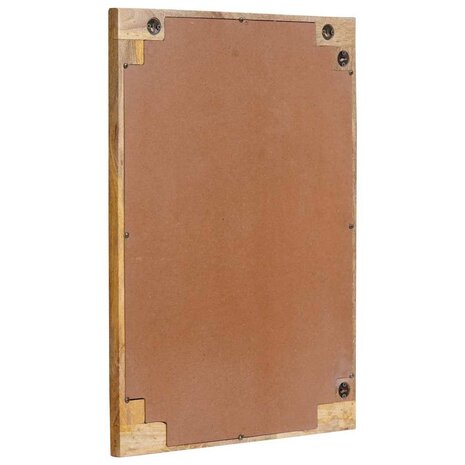Badkamer Spiegel Bruin 50 x 2,5 x 70 cm Massief Mango Hout 3