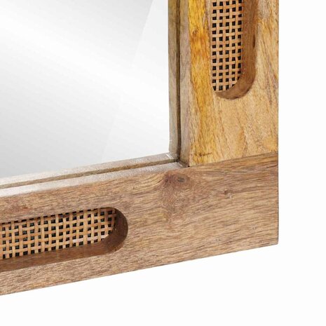 Badkamer Spiegel Bruin 50 x 2,5 x 70 cm Massief Mango Hout 6