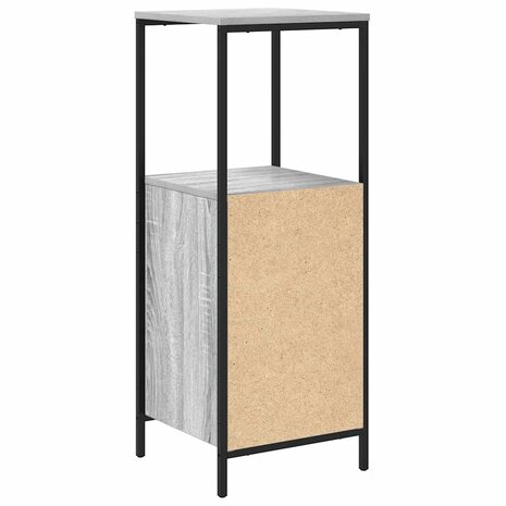 Badkamermeubel met planken 36x35x95 cm grijs sonoma 8