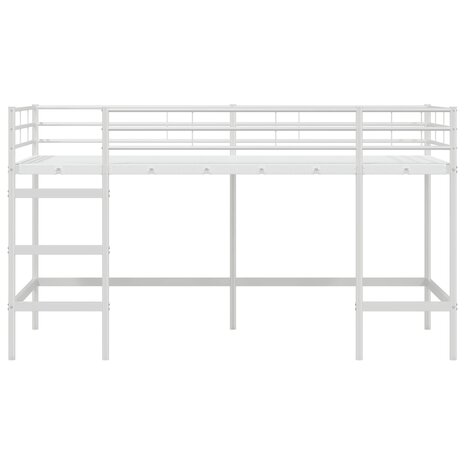 Halfhoogslaper voor Kids Wit 79,5 x 200 cm Staal 5