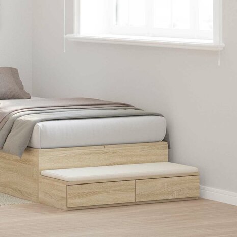 Bedlades Sonoma Eiken 100 x 36,5 x 16,5 cm Bewerkt hout 1