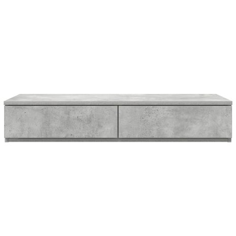 Bedlades met lade Beton Grijs 100 x 36,5 x 16,5 cm Bewerkt hout 6