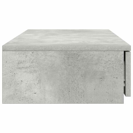 Bedlades met lade Beton Grijs 100 x 36,5 x 16,5 cm Bewerkt hout 7