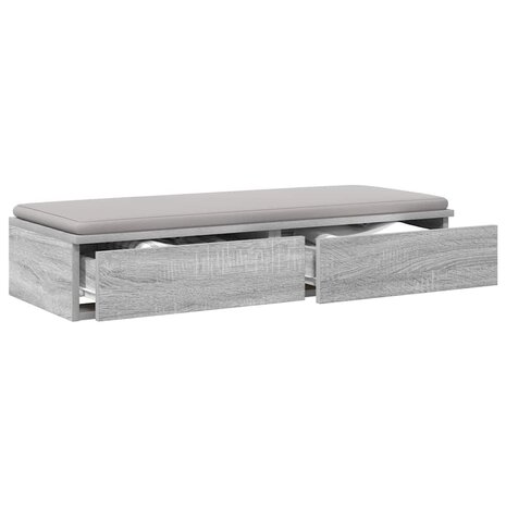 Bedlades Grijs Sonoma 100 x 36,5 x 16,5 cm Bewerkt hout 3