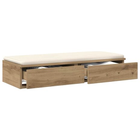 Bedlades Artisan Eiken 100 x 36,5 x 16,5 cm Bewerkt hout 3