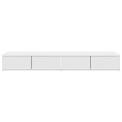 Bedlades met lade Wit 120 x 36,5 x 16,5 cm Bewerkt hout 6